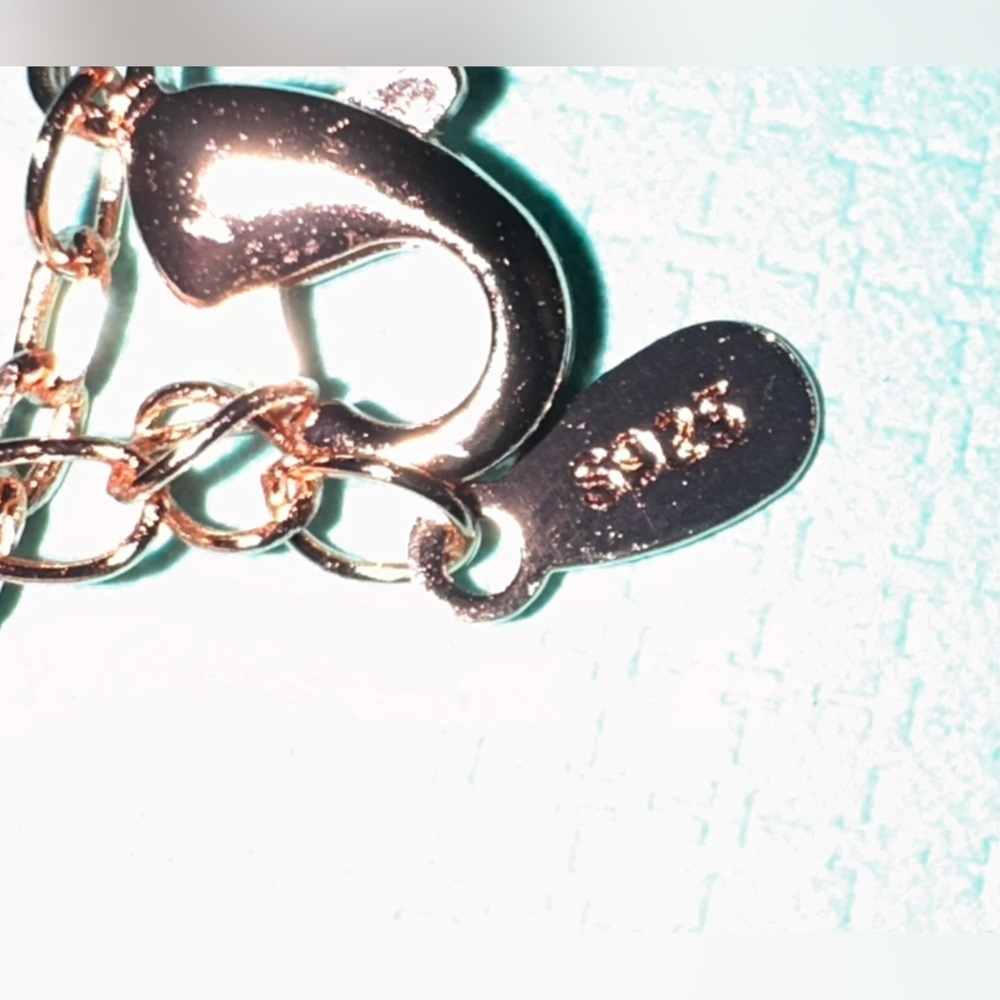 585 Rose Gold Over Sterling Silver Pokemon Jiggly Puff Pendant Unisex Necklace - Picture 3 of 3